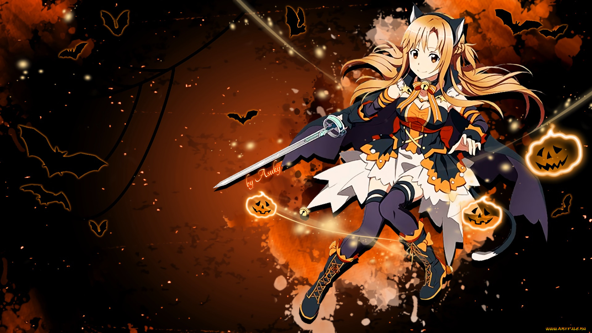 , sword art online, , , 